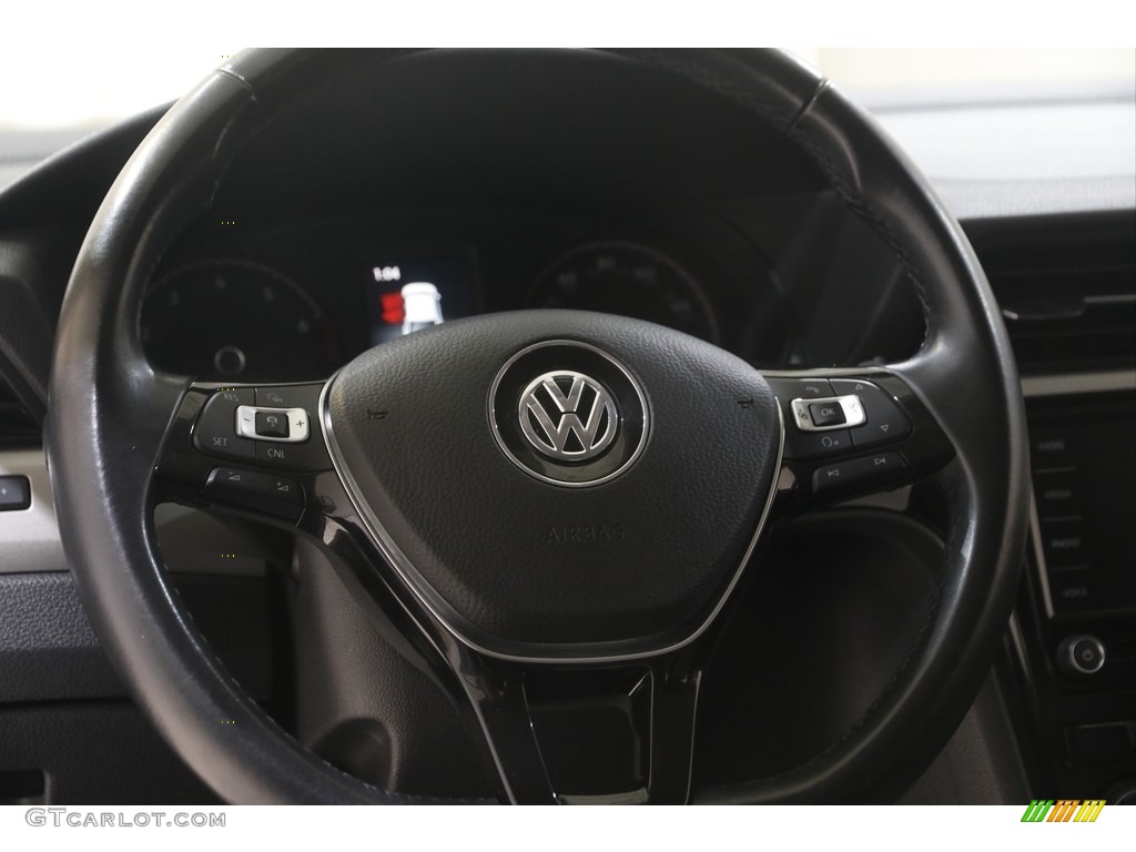 2020 Volkswagen Passat SE Titan Black Steering Wheel Photo #144838076