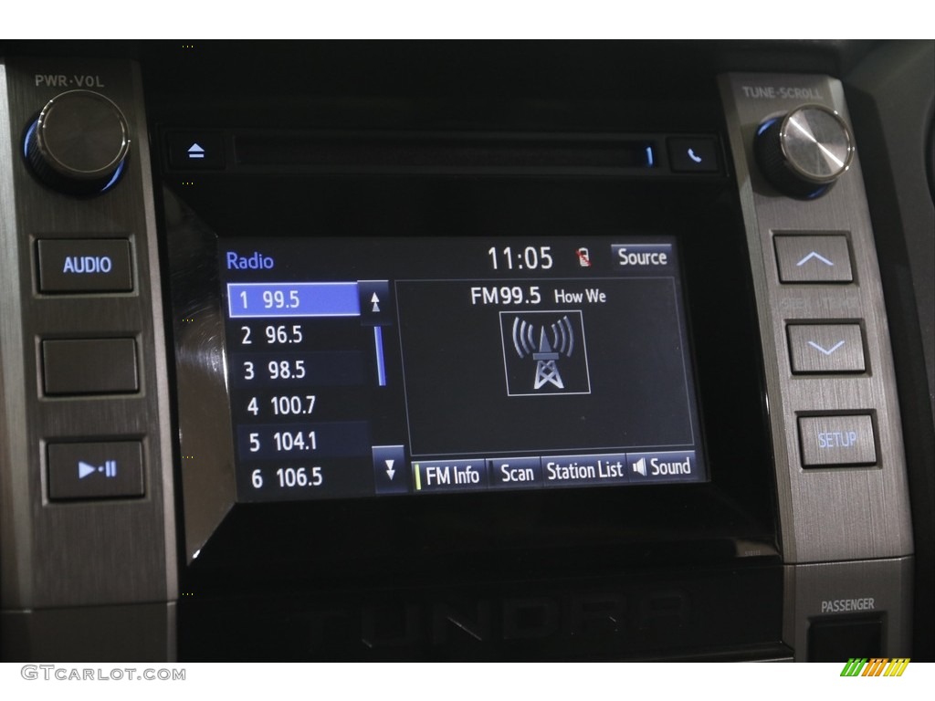 2016 Toyota Tundra SR Double Cab 4x4 Audio System Photo #144838172