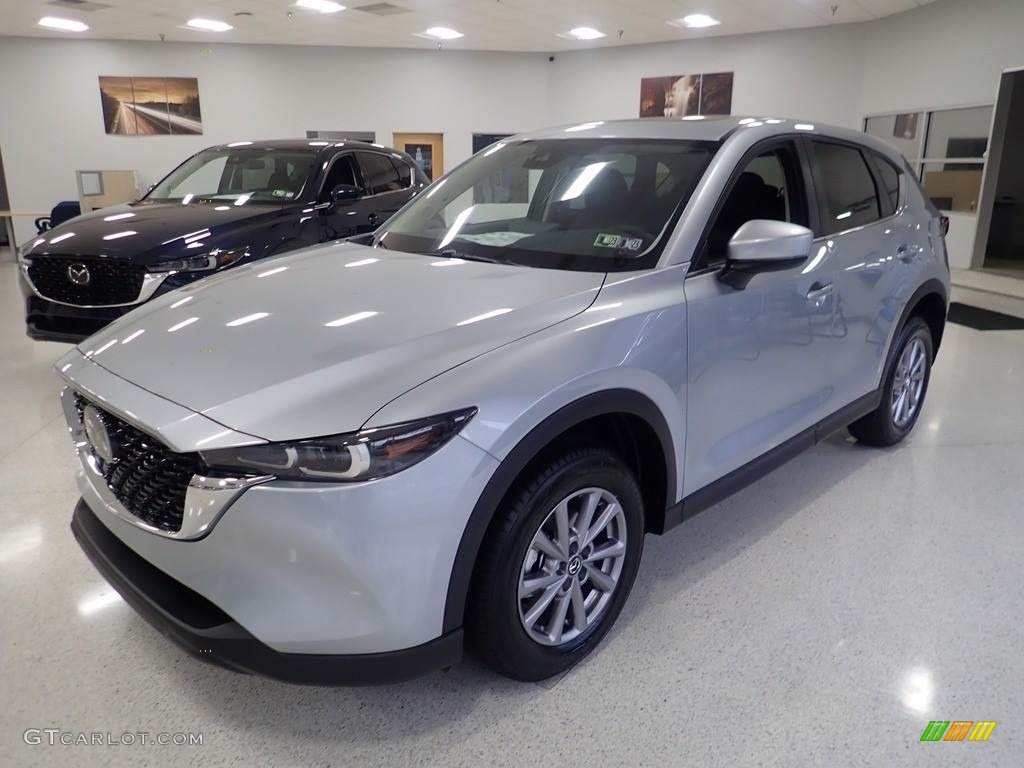 2022 CX-5 S Preferred AWD - Sonic Silver Metallic / Black photo #6