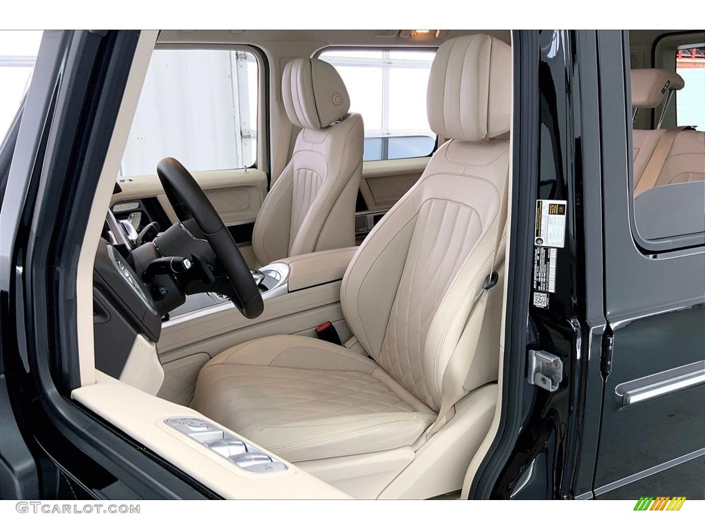 Macchiato Beige/Black Interior 2021 Mercedes-Benz G 550 Photo #144838799