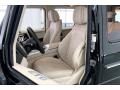 2021 Mercedes-Benz G Macchiato Beige/Black Interior Front Seat Photo