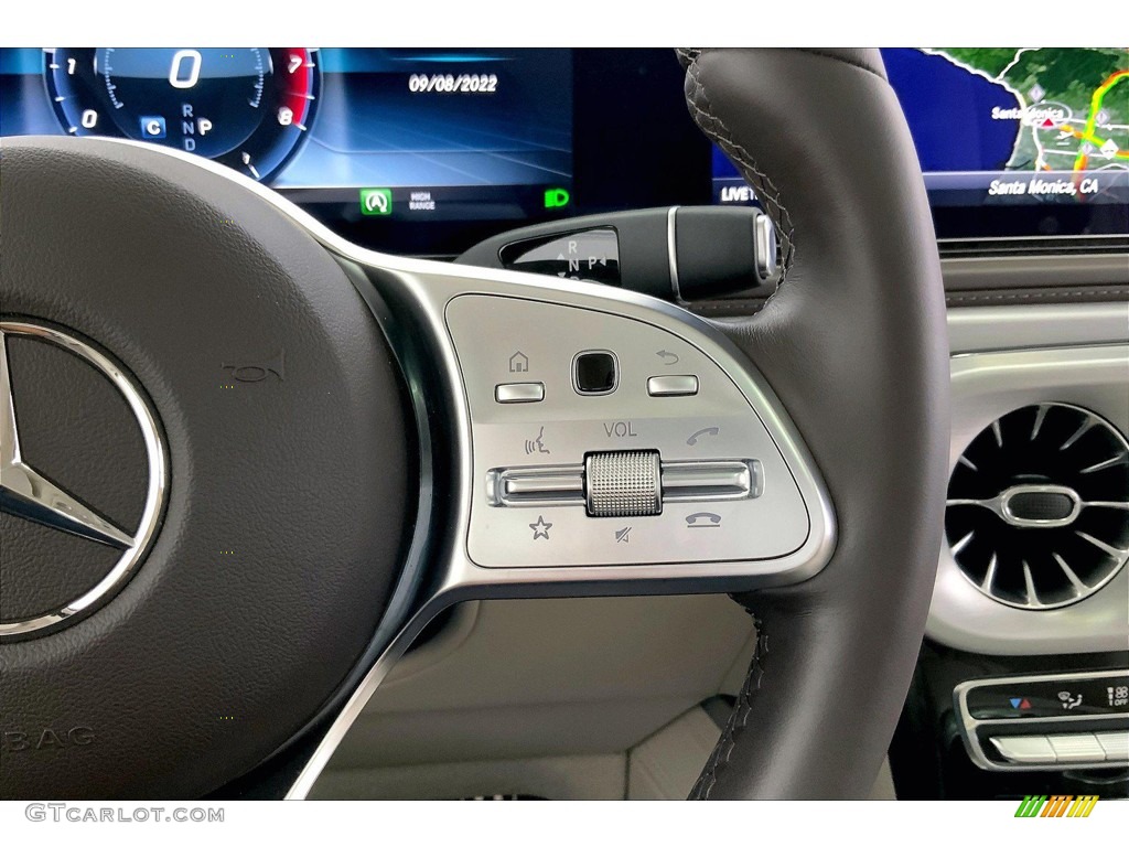 2021 Mercedes-Benz G 550 Macchiato Beige/Black Steering Wheel Photo #144838904
