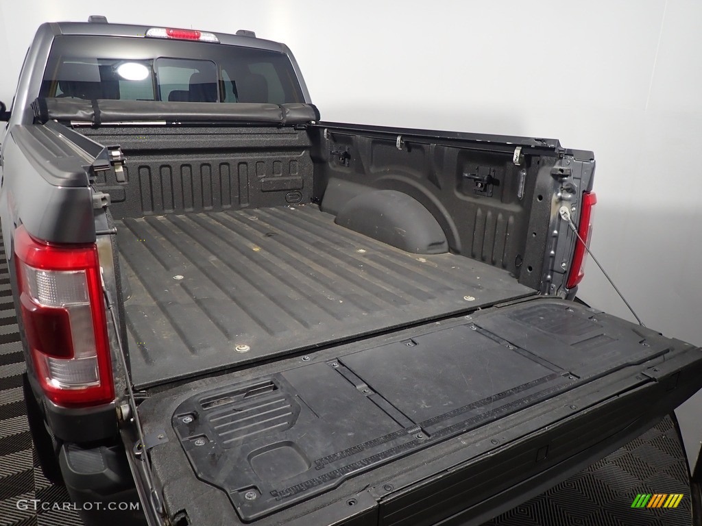 2021 F150 Lariat SuperCrew 4x4 - Carbonized Gray / Black photo #16