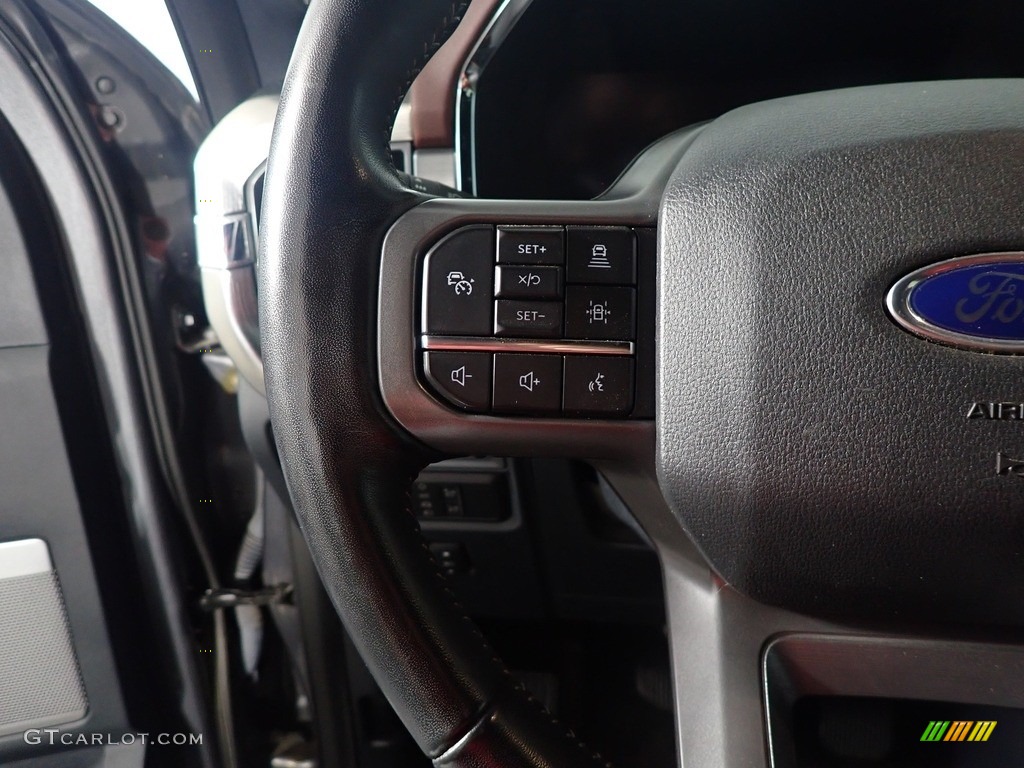 2021 F150 Lariat SuperCrew 4x4 - Carbonized Gray / Black photo #31