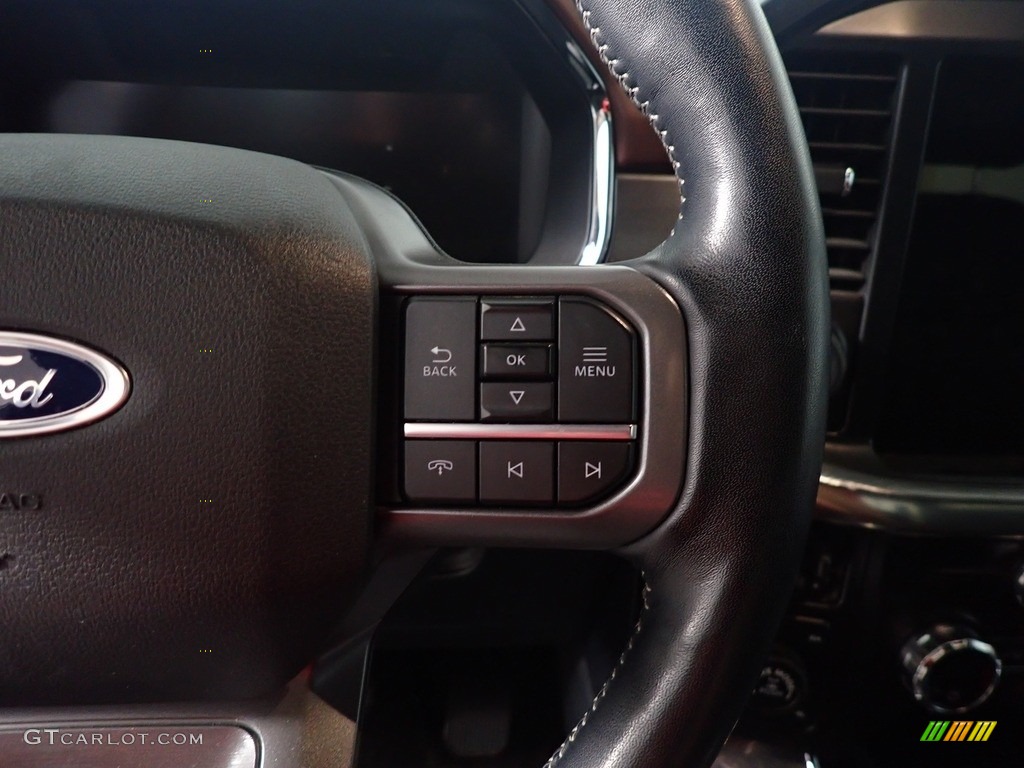 2021 F150 Lariat SuperCrew 4x4 - Carbonized Gray / Black photo #32