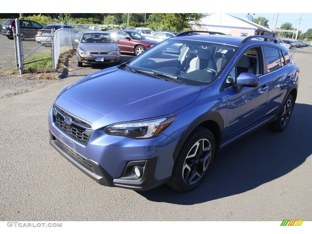 2019 Crosstrek 2.0i Limited - Quartz Blue Pearl / Gray photo #1