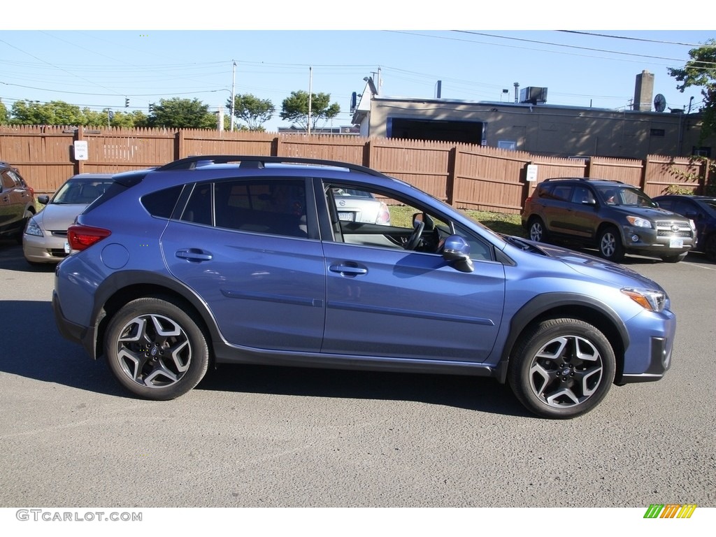 2019 Crosstrek 2.0i Limited - Quartz Blue Pearl / Gray photo #4