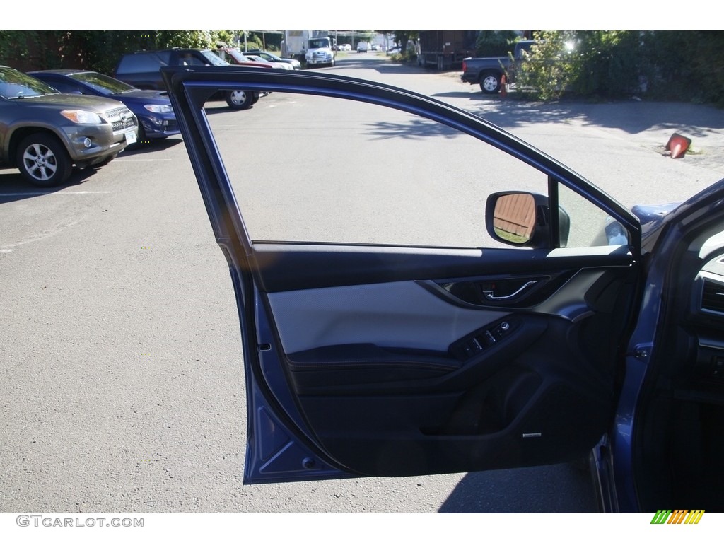 2019 Crosstrek 2.0i Limited - Quartz Blue Pearl / Gray photo #9