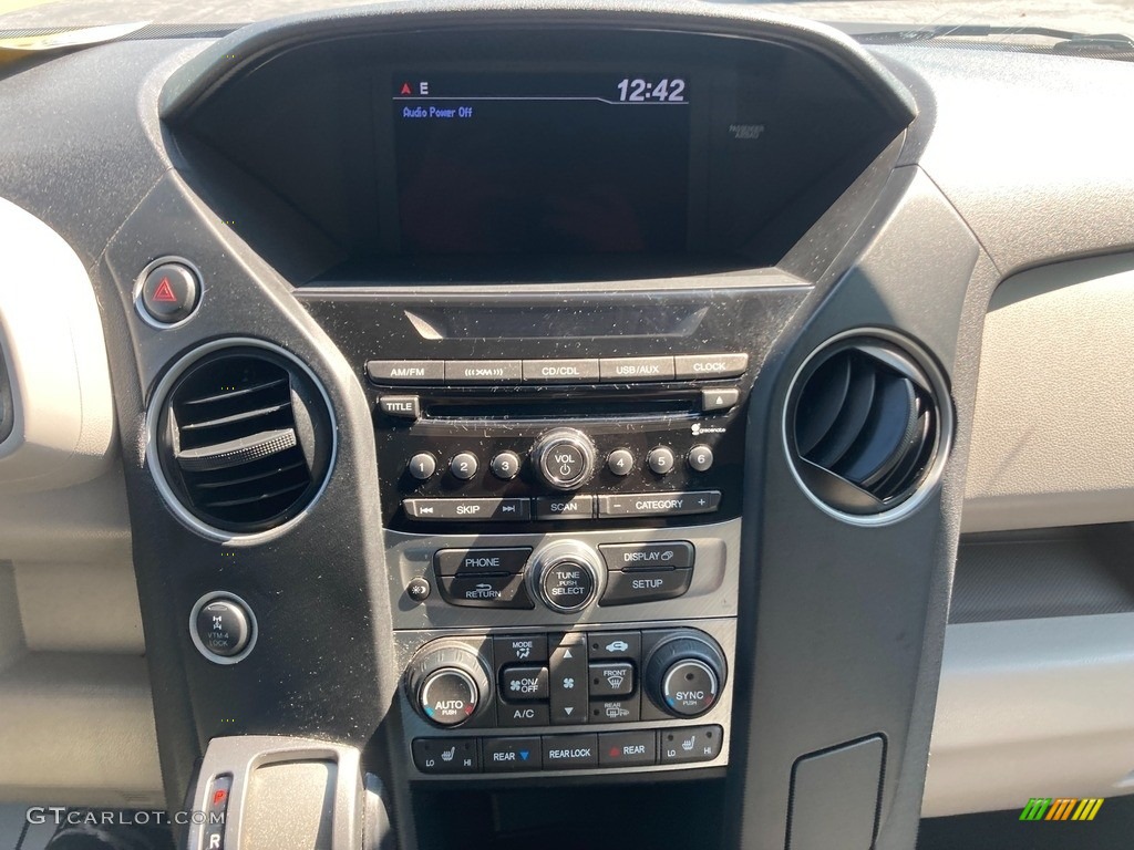 2012 Pilot EX-L 4WD - Polished Metal Metallic / Gray photo #20