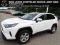 Super White - RAV4 XLE AWD Hybrid Photo No. 1