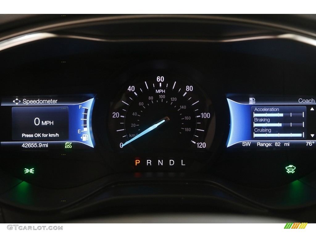 2020 Ford Fusion Hybrid SE Gauges Photo #144841844