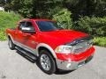 Flame Red 2016 Ram 1500 Laramie Crew Cab 4x4 Exterior