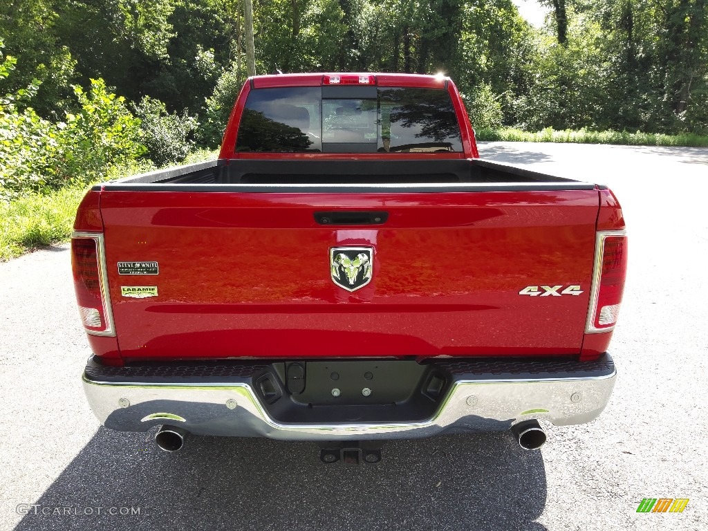 Flame Red 2016 Ram 1500 Laramie Crew Cab 4x4 Exterior Photo #144842033
