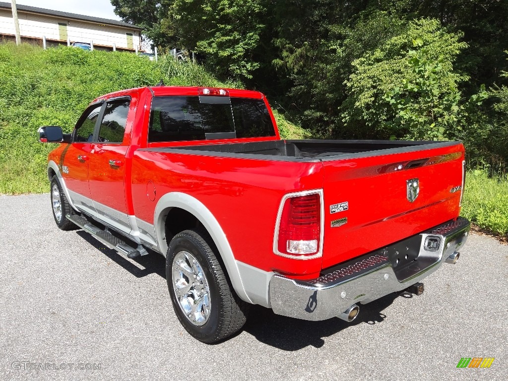 Flame Red 2016 Ram 1500 Laramie Crew Cab 4x4 Exterior Photo #144842063