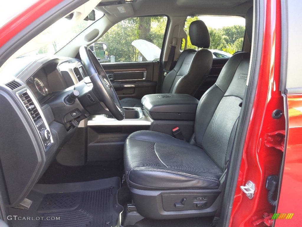 2016 Ram 1500 Laramie Crew Cab 4x4 Front Seat Photo #144842081