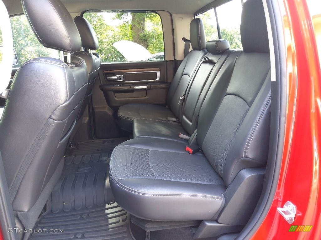 2016 Ram 1500 Laramie Crew Cab 4x4 Rear Seat Photo #144842099