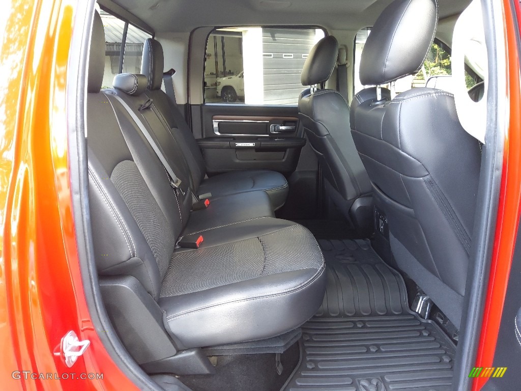 2016 Ram 1500 Laramie Crew Cab 4x4 Rear Seat Photo #144842117