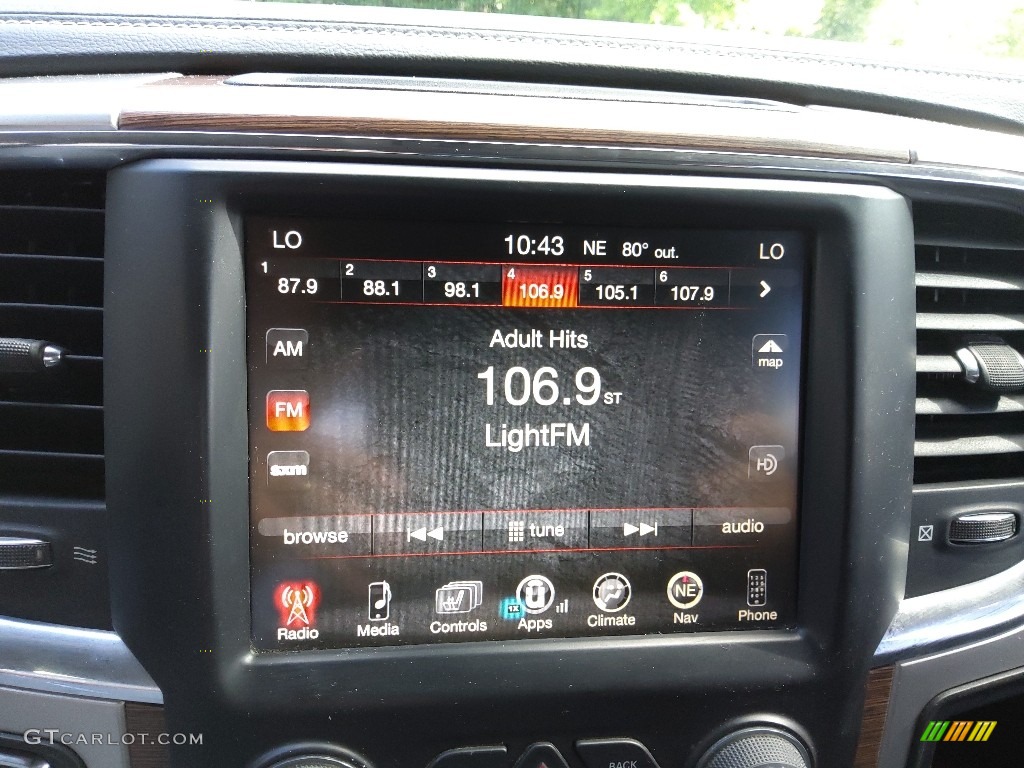 2016 Ram 1500 Laramie Crew Cab 4x4 Audio System Photos
