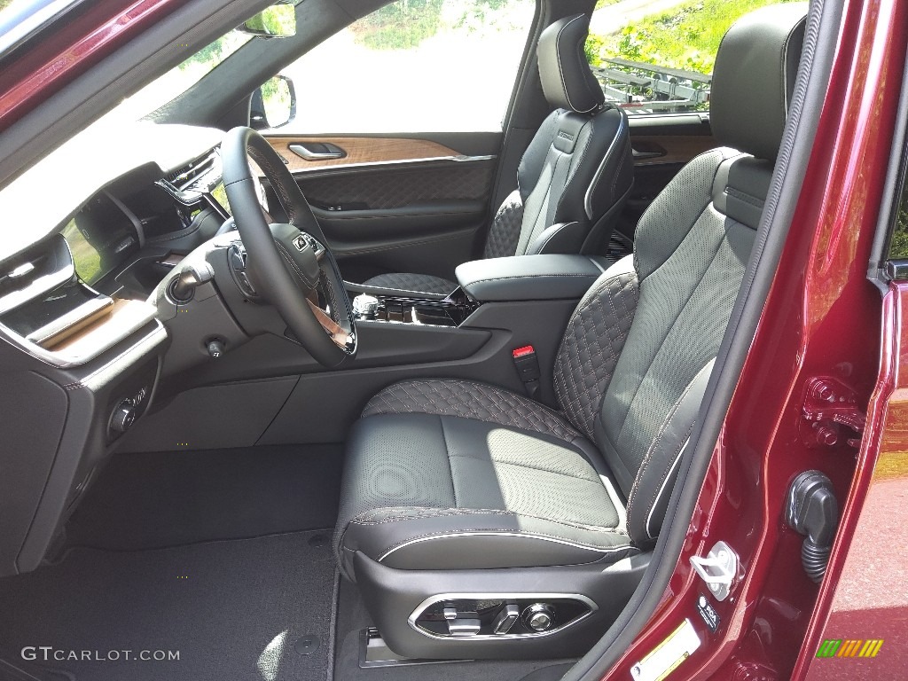 Global Black Interior 2023 Jeep Grand Cherokee L Summit Reserve 4WD Photo #144842329