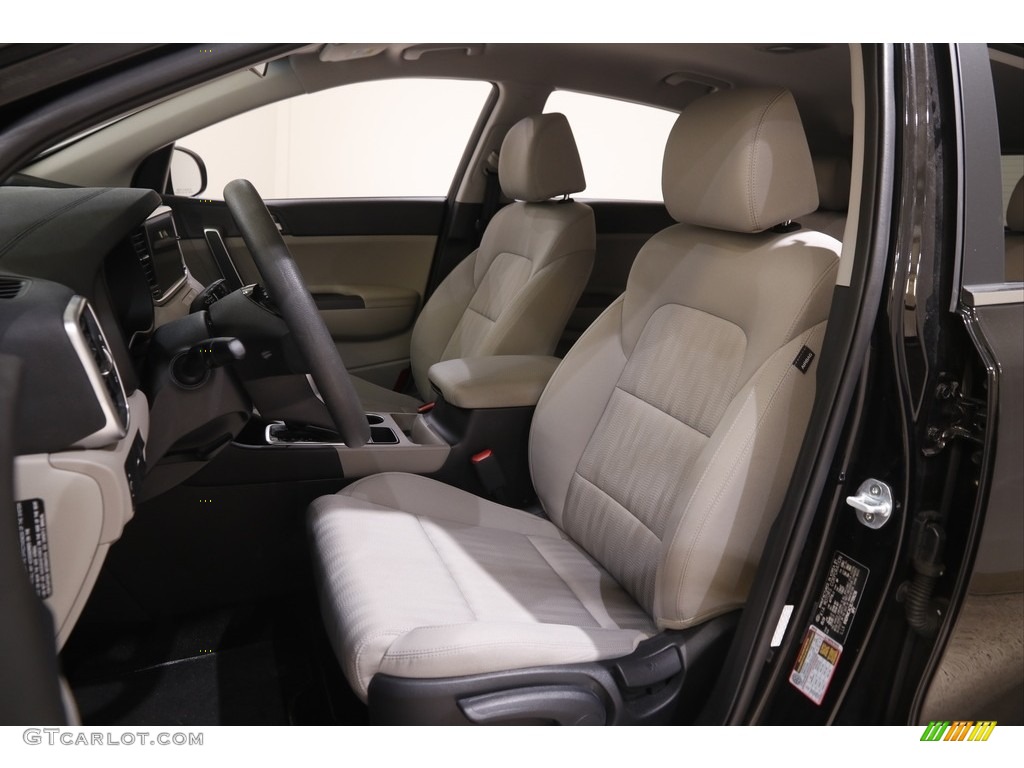 2020 Sportage LX AWD - Black Cherry / Gray photo #5