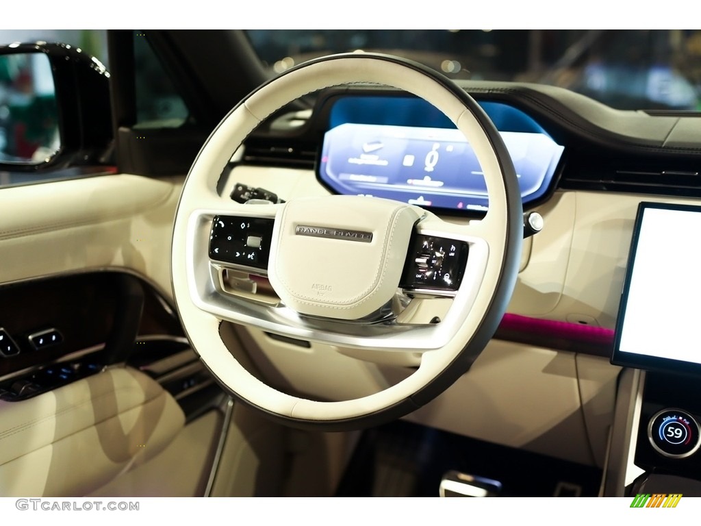 2023 Land Rover Range Rover P530 SE Perlino Steering Wheel Photo #144842976