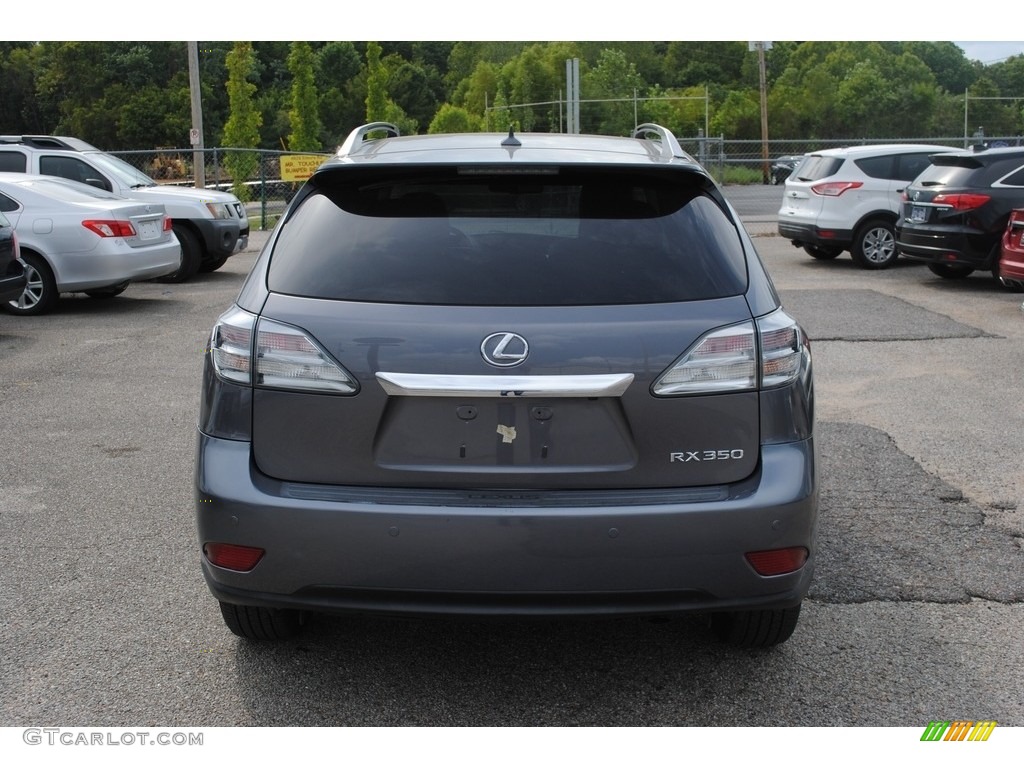 2012 RX 350 - Nebula Gray Pearl / Light Gray photo #4