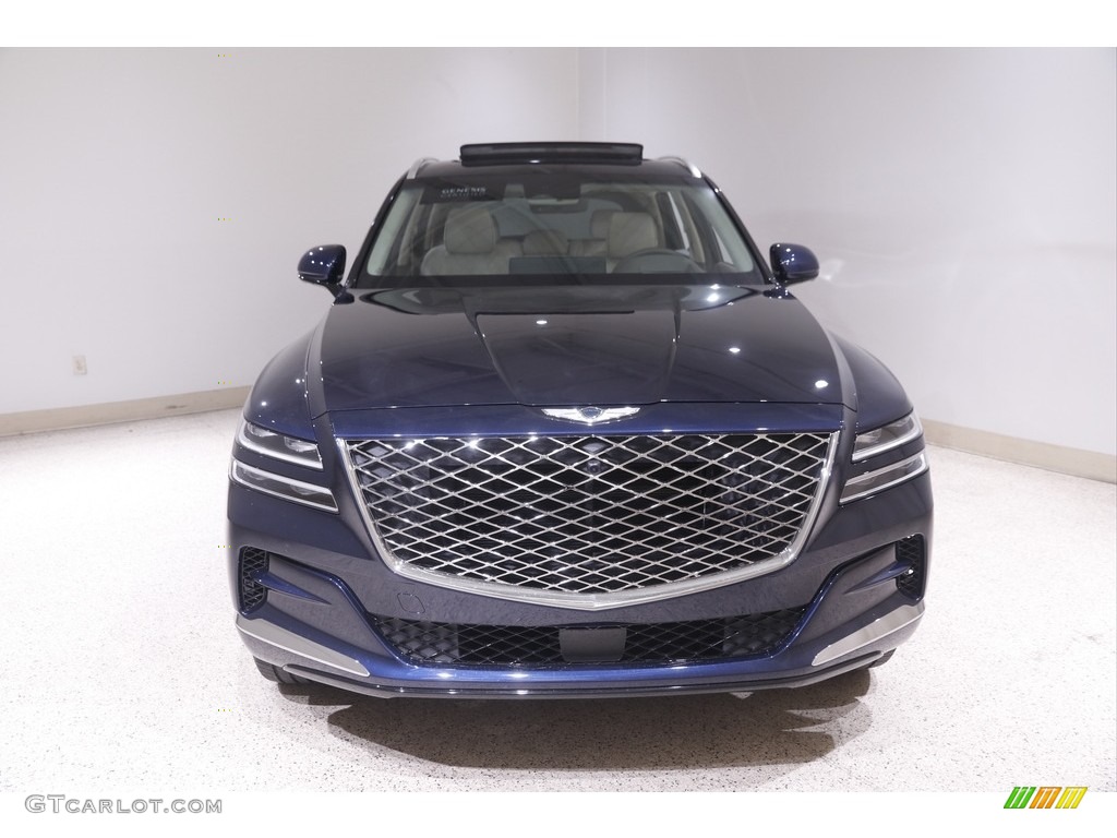 2021 GV80 3.5T AWD - Adriatic Blue / Beige/Taupe photo #2