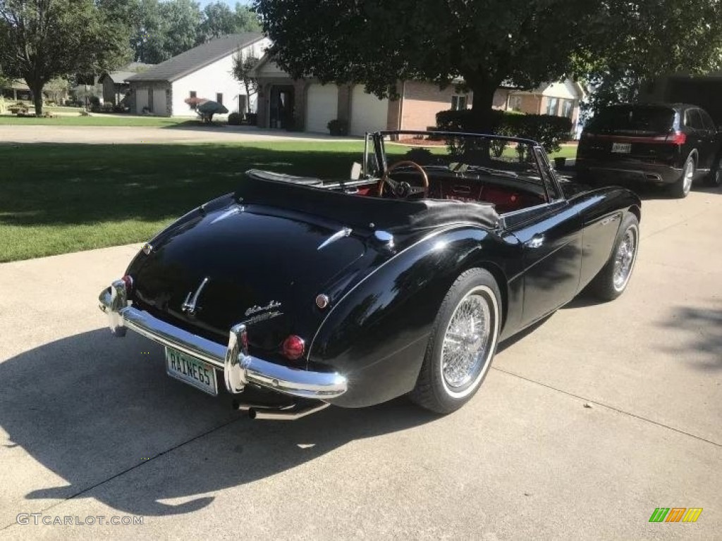 Black 1966 Austin-Healey 3000 MK III Bj8 Exterior Photo #144843756