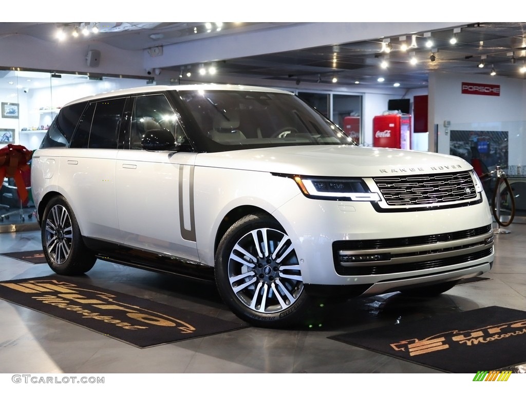 Hakuba Silver Metallic 2023 Land Rover Range Rover P530 SE Exterior Photo #144843765