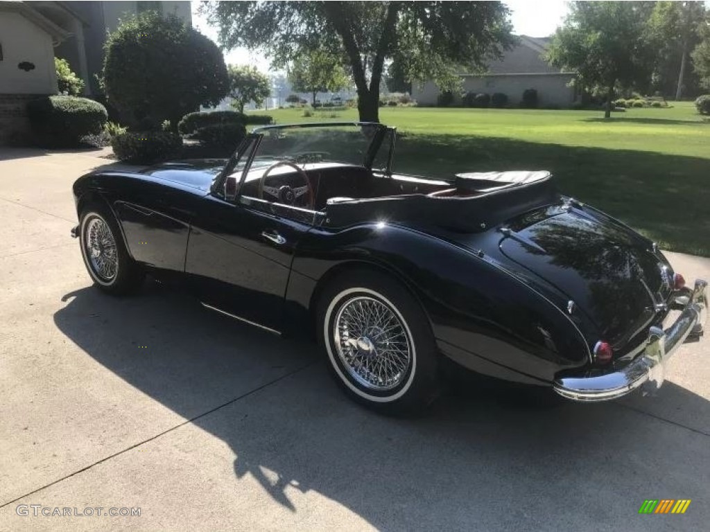 Black 1966 Austin-Healey 3000 MK III Bj8 Exterior Photo #144843780