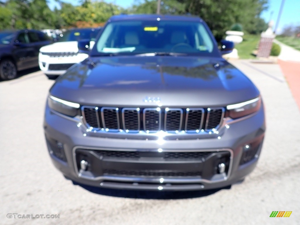 2023 Grand Cherokee L Overland 4x4 - Baltic Gray Metallic / Steel Gray/Global Black photo #8