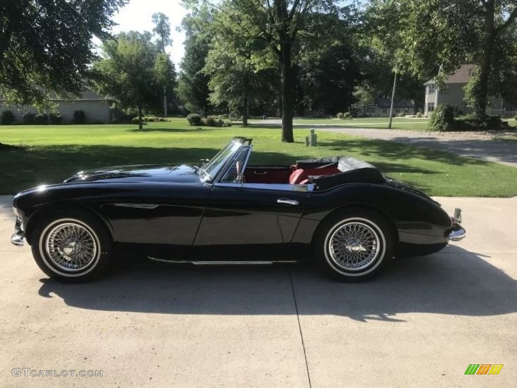 Black 1966 Austin-Healey 3000 MK III Bj8 Exterior Photo #144843804