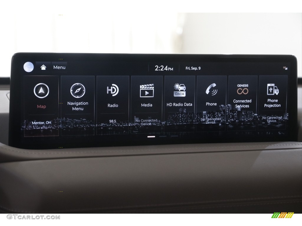 2021 GV80 3.5T AWD - Adriatic Blue / Beige/Taupe photo #10