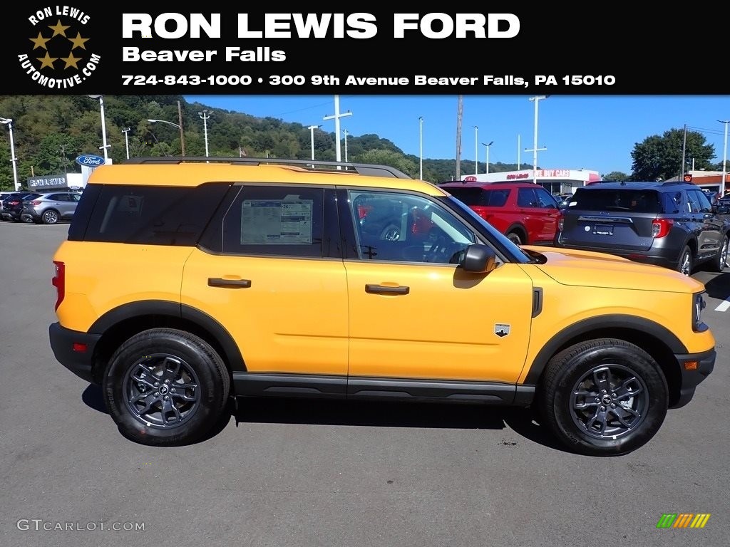 2022 Bronco Sport Big Bend 4x4 - Cyber Orange Metallic Tricoat / Medium Dark Slate photo #1