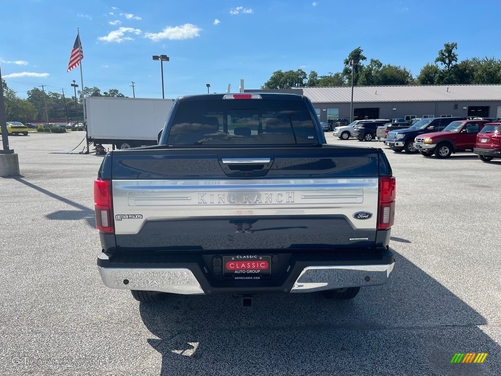 2019 F150 King Ranch SuperCrew 4x4 - Blue Jeans / King Ranch Kingsville/Java photo #6