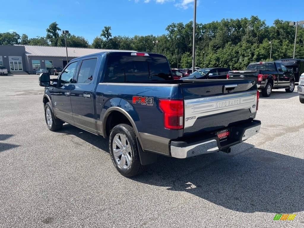2019 F150 King Ranch SuperCrew 4x4 - Blue Jeans / King Ranch Kingsville/Java photo #7