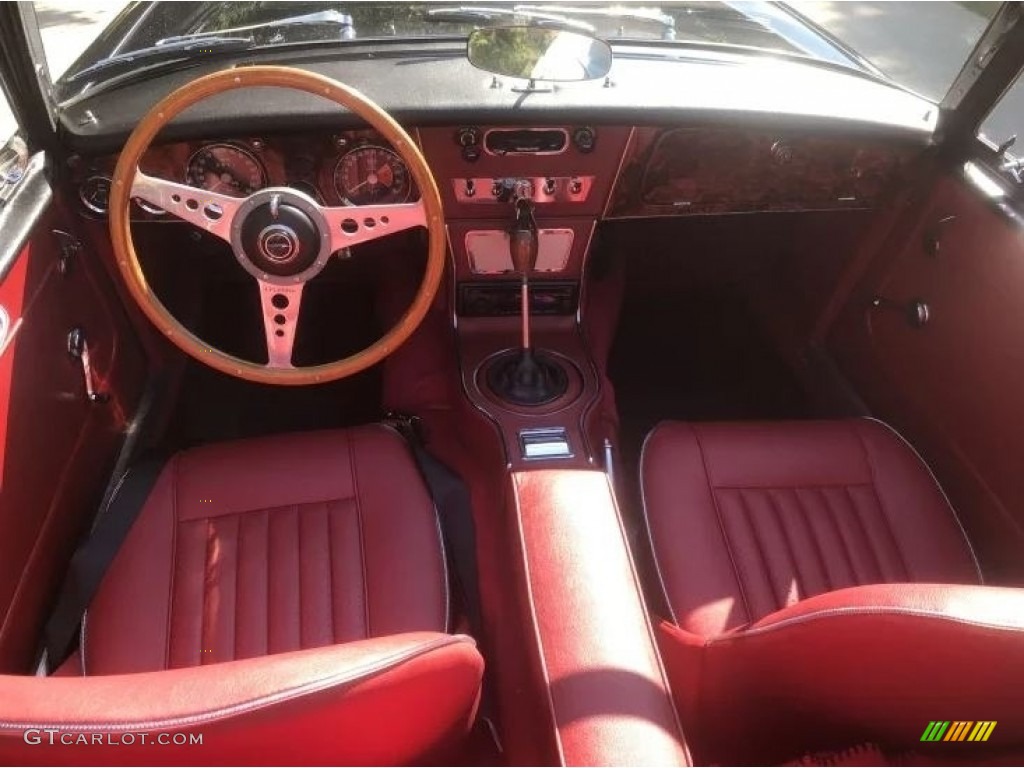 Red Interior 1966 Austin-Healey 3000 MK III Bj8 Photo #144843975