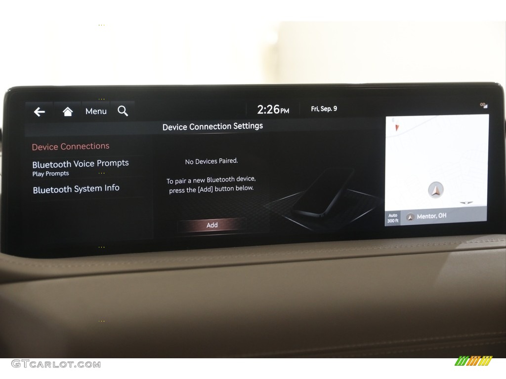 2021 GV80 3.5T AWD - Adriatic Blue / Beige/Taupe photo #14