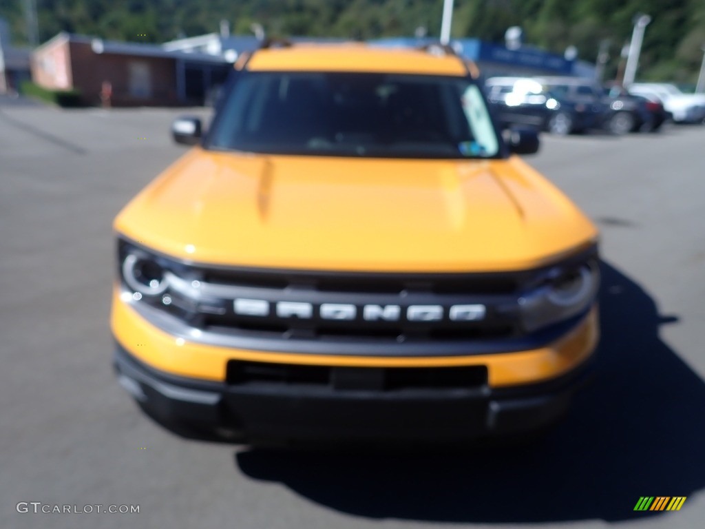 2022 Bronco Sport Big Bend 4x4 - Cyber Orange Metallic Tricoat / Medium Dark Slate photo #3