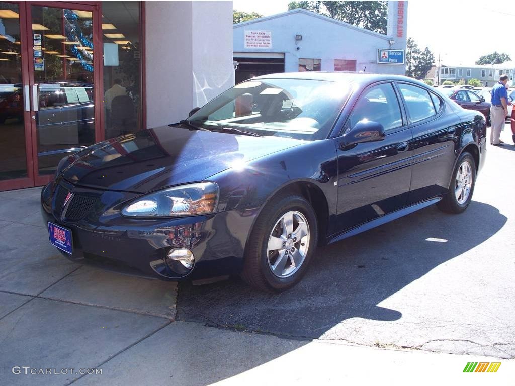 2007 Grand Prix Sedan - Midnight Blue Metallic / Ebony photo #1