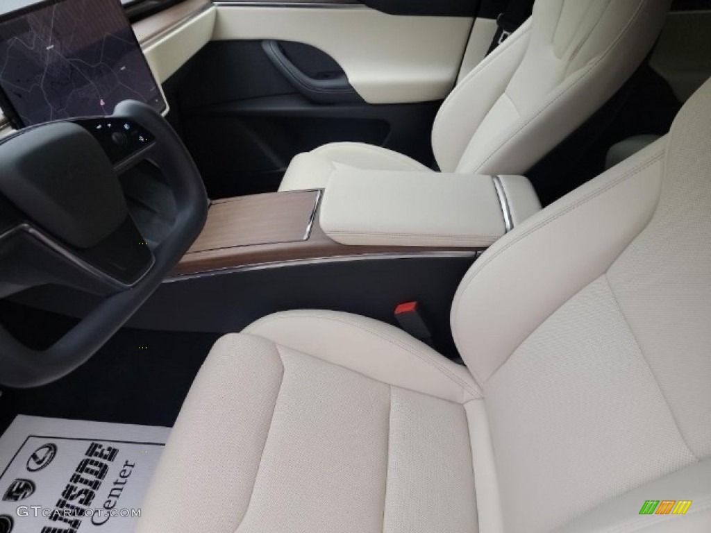 2022 Model X  - Deep Blue Metallic / Cream photo #5