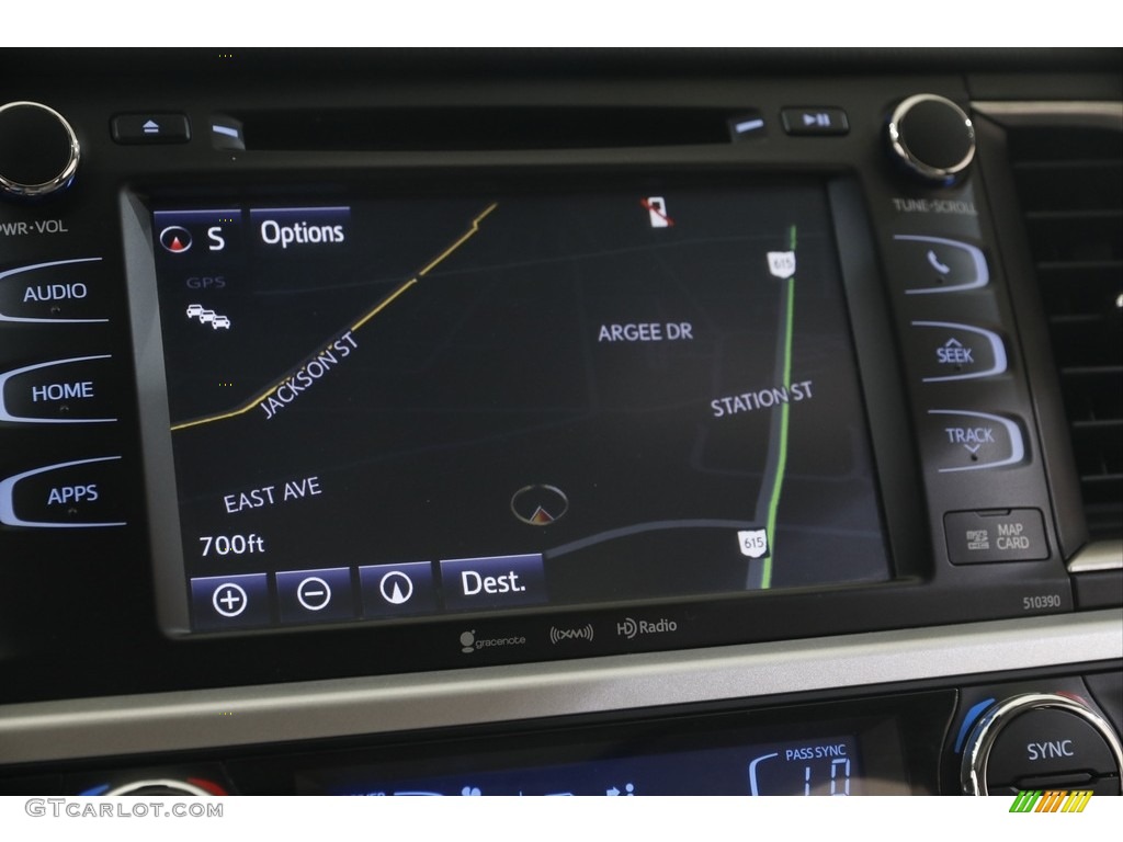 2019 Highlander XLE AWD - Alumina Jade Metallic / Ash photo #11