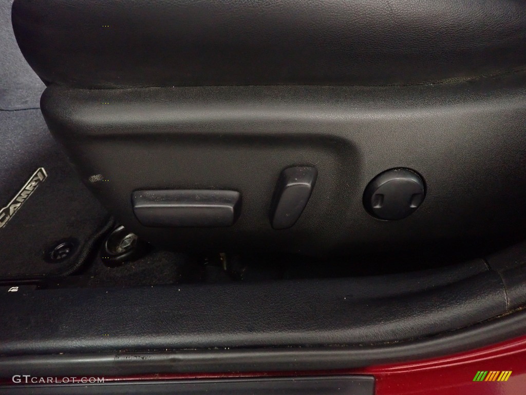 2015 Camry SE - Ruby Flare Pearl / Black photo #20