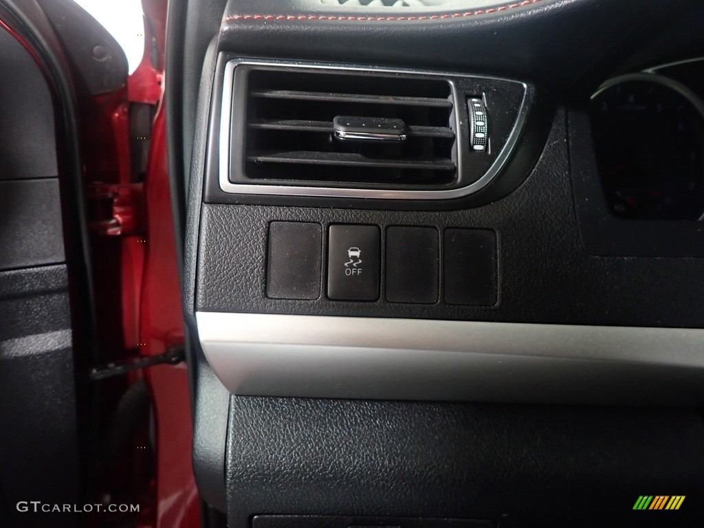 2015 Camry SE - Ruby Flare Pearl / Black photo #27