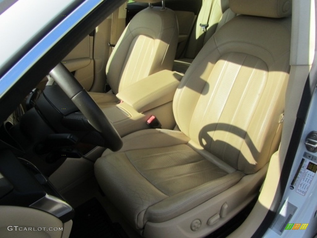 2014 A7 3.0T quattro Prestige - Glacier White Metallic / Velvet Beige photo #18