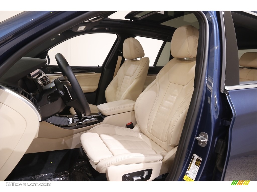 2020 X3 xDrive30i - Phytonic Blue Metallic / Canberra Beige/Black photo #5