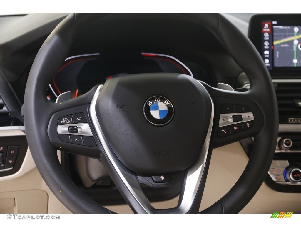 2020 X3 xDrive30i - Phytonic Blue Metallic / Canberra Beige/Black photo #7