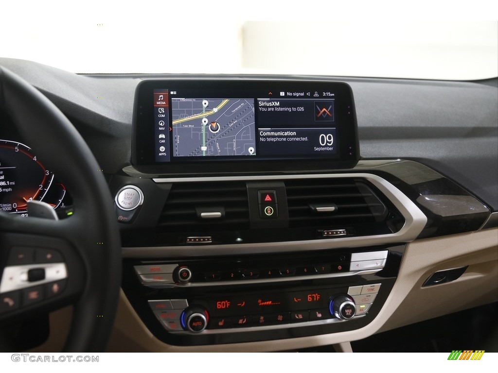 2020 X3 xDrive30i - Phytonic Blue Metallic / Canberra Beige/Black photo #9