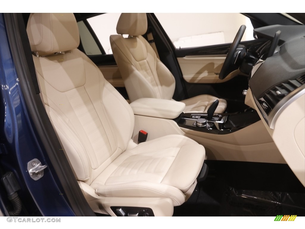 2020 X3 xDrive30i - Phytonic Blue Metallic / Canberra Beige/Black photo #18