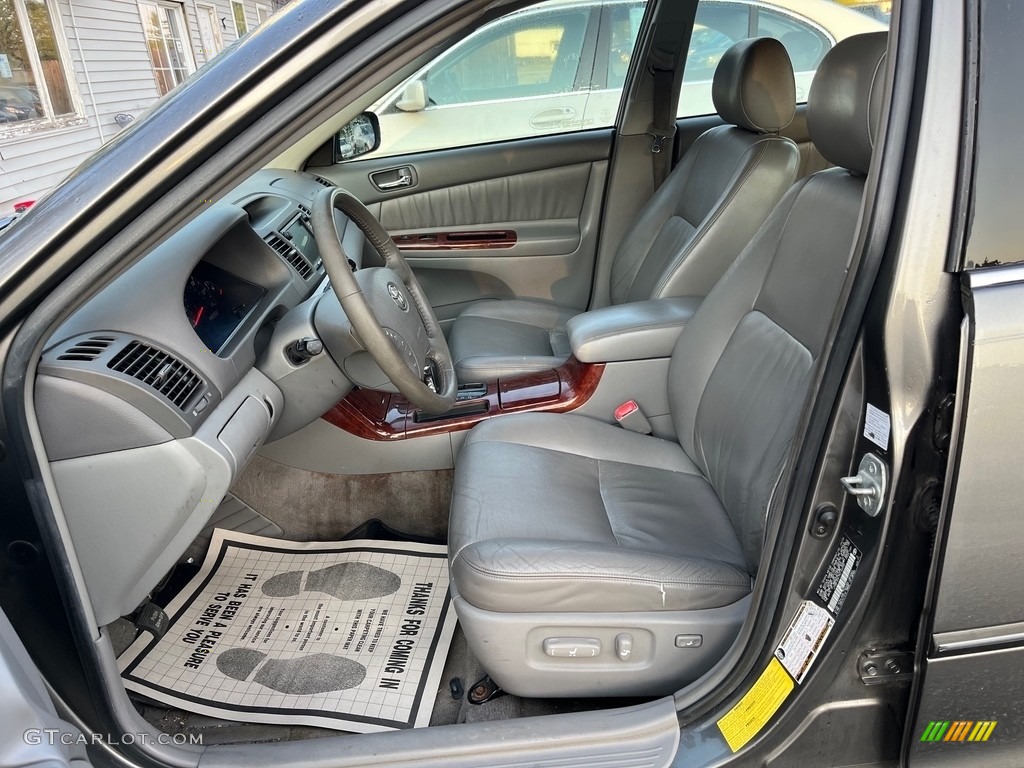 2005 Camry XLE V6 - Phantom Gray Pearl / Fawn photo #14